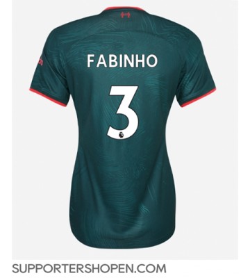 Liverpool Fabinho #3 Tredje Matchtröja Dam 2022-23 Kortärmad